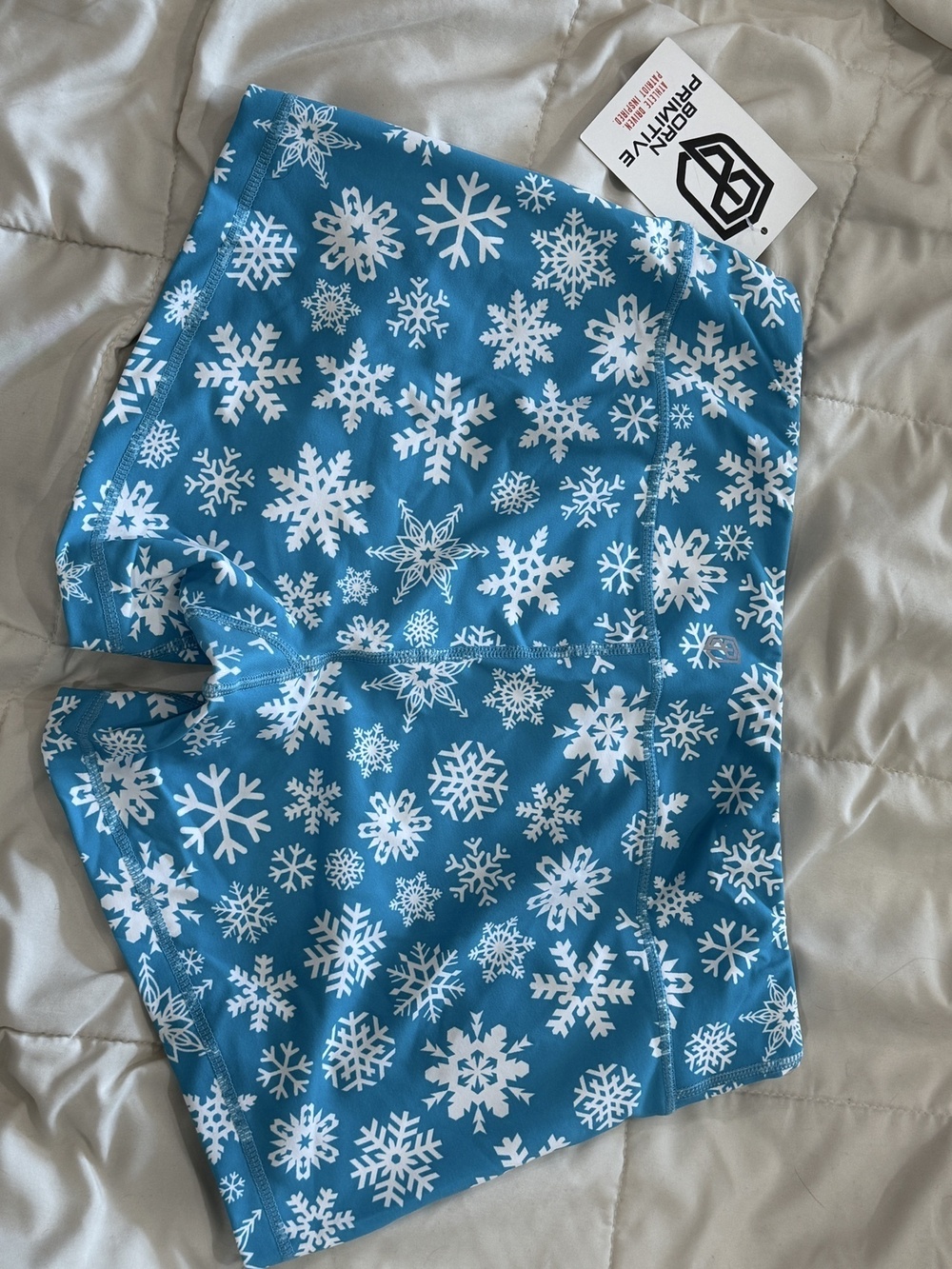 Born Primitive Blue White Snowflake NWT XL